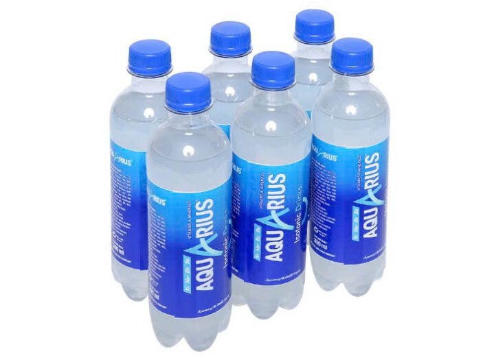 6 chai nước uống vận động Aquarius 390ml